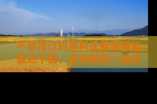 不容错过的黑料正能量网址直达下载，安卓助你一站式吃瓜体验！