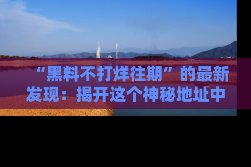 “黑料不打烊往期”的最新发现:揭开这个神秘地址中的爆笑黑料面纱