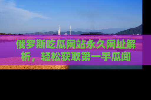 俄罗斯吃瓜网站永久网址解析,轻松获取第一手瓜闻
