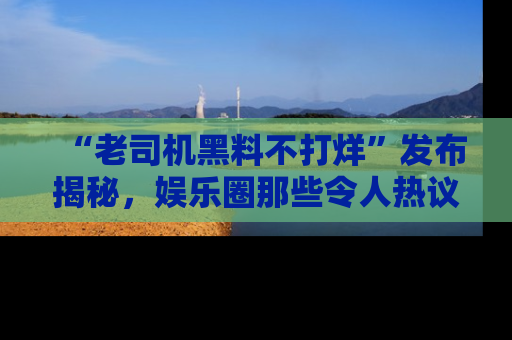 “老司机黑料不打烊”发布揭秘,娱乐圈那些令人热议的黑暗秘密!