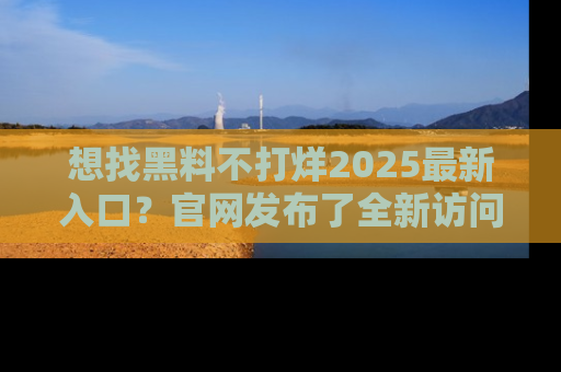 想找黑料不打烊2025最新入口?官网发布了全新访问指南!